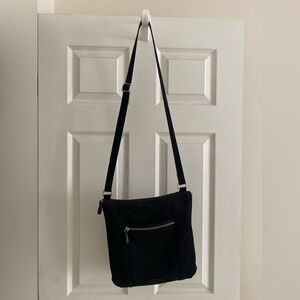 Black Vera Bradley large hipster